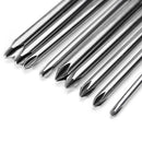 Broppe 9pcs 100mm Magnetic Long Hex Cross Head Screwdriver Bits