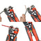 Paron JX-1301 Multifunctional Wire Strippers Terminals Crimping Tool Pliers Orange