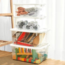 QUANGE Transparent Sealed Storage Box Dust and Moisture Resistant Environmental Protection PP Material Storage Baskets from XIAOMI YOUPIN