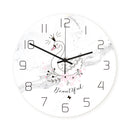 Loskii CC057 Creative Wall Clock Mute Wall Clock Quartz Wall Clock For Home Office Decorations