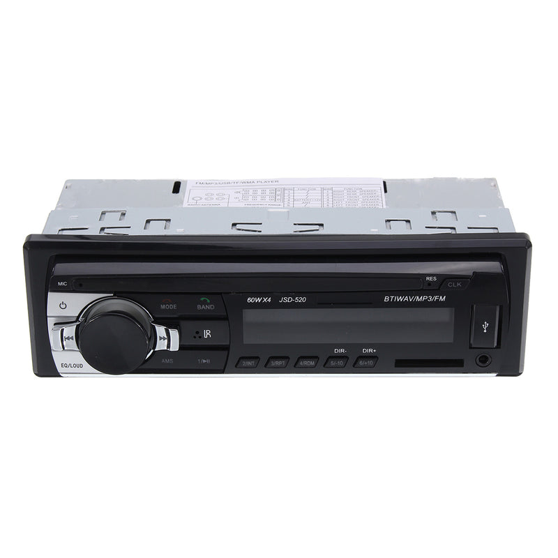 Car Audio Stereo MP3 Player bluetooth Stereo Radio FM AUX with Remote Control For iPhone X 8/8plus