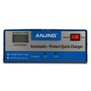 LCD 12V/24V Intelligent Automatic Battery Charger Pure Copper Charger Pulse Repair Type Maintainer for Lead Acid Battery