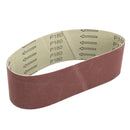 11pcs 75mm x 533mm 180/240/320/800 Grit  Sanding Belts Abrasive Tools
