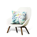 COMO LIVING Tropical Rainforest Hand-painted Pillow Cotton Cushion Flowers Floral Pillow For Sofa Chair