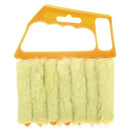 Microfibre Window Shutters Cleaning Brush Vents Clean Air Conditioning Cleaner with 7 Slat Handheld