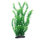40cm Plastic Green Leaves Underwater Plants Decoration for Fish Tank Aquari K9S3
