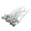 15 Pcs White MR16 GU5.3 Ceramic Base Socket LED Light Lamp Holder W7D7