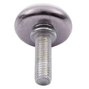Adjustable Thread M8 x 25mm Leveller Leveling Foot Furniture Glide 2Pcs T7O5