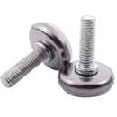 Adjustable Thread M8 x 25mm Leveller Leveling Foot Furniture Glide 2Pcs T7O5