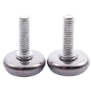 Adjustable Thread M8 x 25mm Leveller Leveling Foot Furniture Glide 2Pcs B5V8