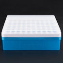 Plastic Square 100 Positions Laboratory 1.5ml Centrifuge Tube Case Box F1A5