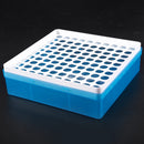 Plastic Square 100 Positions Laboratory 1.5ml Centrifuge Tube Case Box F1A5