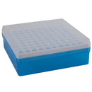 Plastic Square 100 Positions Laboratory 1.5ml Centrifuge Tube Case Box F1A5