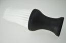 White Black Plastic Hair Salon Neck Duster Refillable Powder Brush B6K6