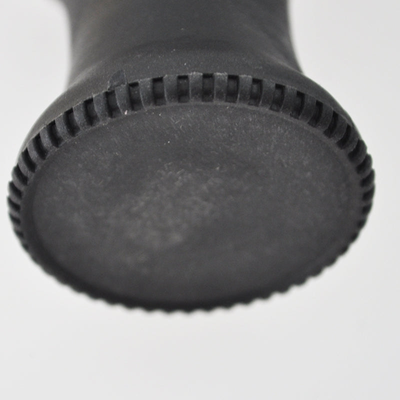 White Black Plastic Hair Salon Neck Duster Refillable Powder Brush B6K6