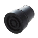 19mm 3/4" Black Rubber Skid Resistant Cane Pad Crutch Tip L7Z7