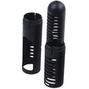 Plastic Aquarium Water Heater Protector Guard, 46.5cm, Black X8B2