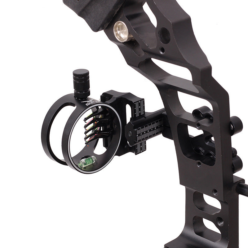 Composite Recurve Bow Universal SPG Five-needle Sight Short Rod Adjustable Bow Sights Archery Competitive Accessories