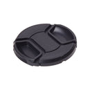 2 Pcs 62mm Plastic Clip On Front Lens Cap Cover Black for Camera E3N2