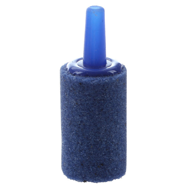 Blue Fish Tank Cylinder Aquarium Bubble Air Stones 15mmx25mm 10 Pcs D8T9