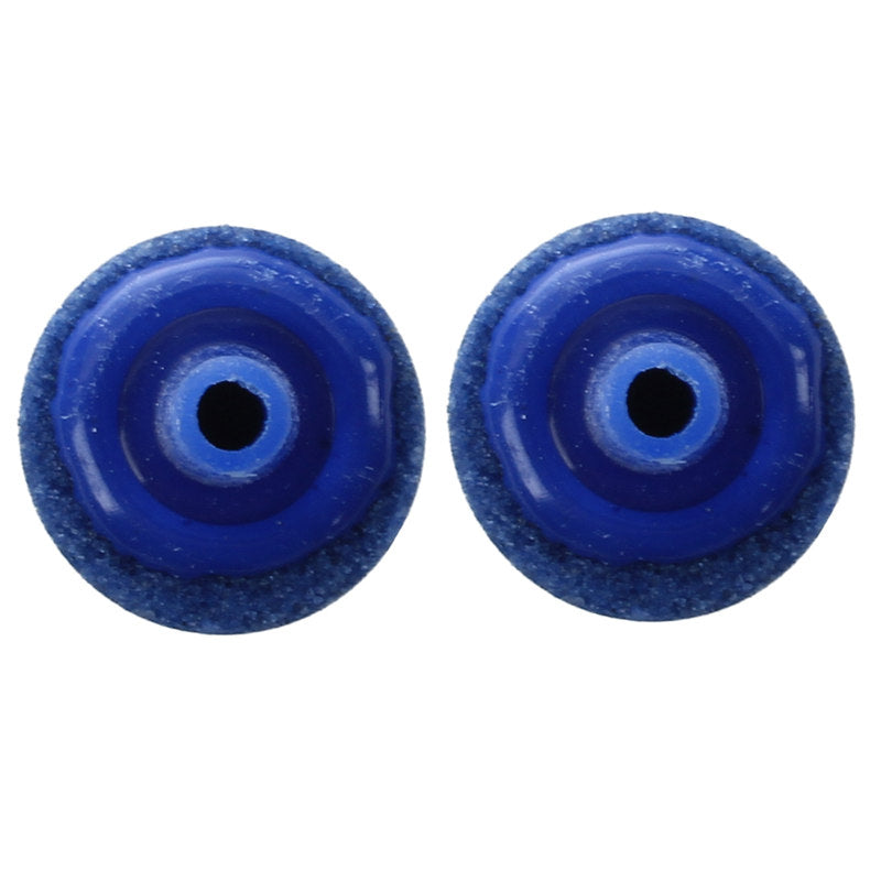 Blue Fish Tank Cylinder Aquarium Bubble Air Stones 15mmx25mm 10 Pcs D8T9