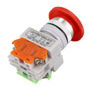 Ui 660V Ith 10A Latching Red Emergency Stop Push Button Switch Y7W4