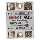 SSR-25AA 80-250V 25A Machinery Control AC Solid Module State Relays C4S5
