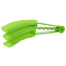 Venetian Blind Cleaner Brush Duster Cleaning for 3 Slats Green Y5J7
