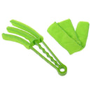 Venetian Blind Cleaner Brush Duster Cleaning for 3 Slats Green Y5J7