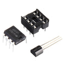 LM358 Breathing Light Production Kit Electronic DIY Training Parts Electric Vehicle Modification LED Blue Flash