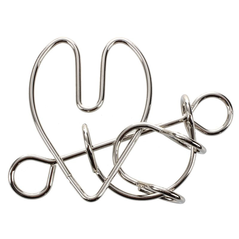 Heartbreak Wire Brain Teaser Metal Puzzle W6A8