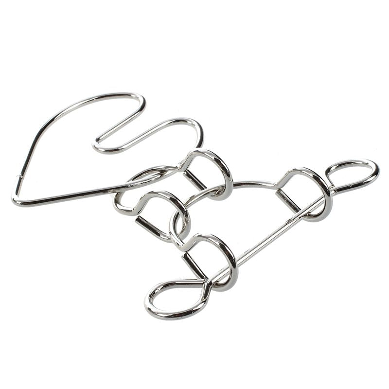 Heartbreak Wire Brain Teaser Metal Puzzle W6A8