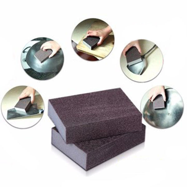 Honana Emery Sponge Brush Eraser Cleaner Kitchen Rust Cleaning Tool Cleaning Sponge