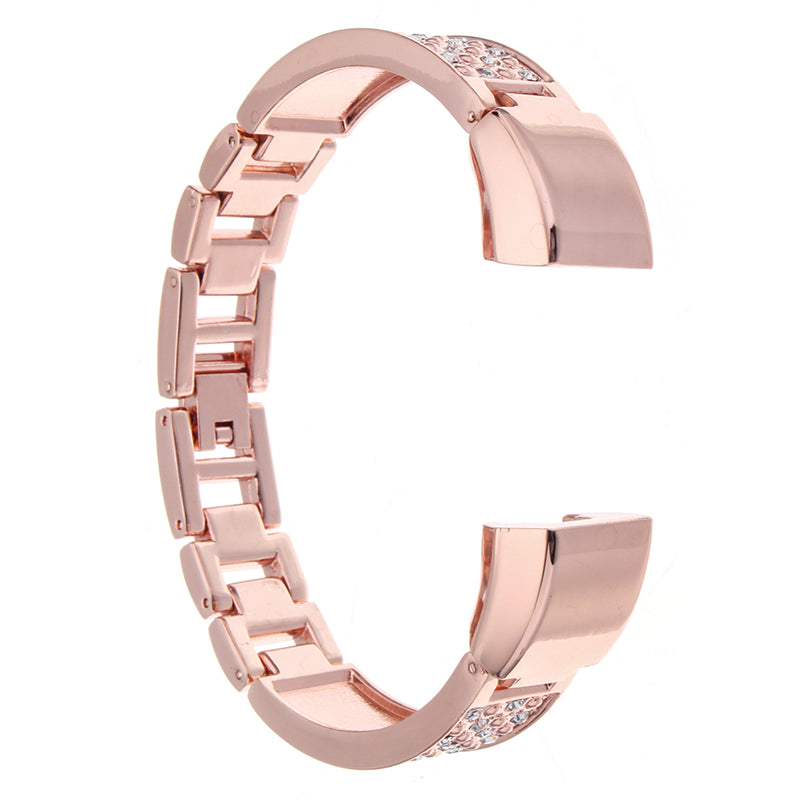 Jewelry Metal Watch Band Stainless Steel Straps For Fitbit Alta/HR Smart Watch