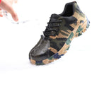 TENGOO Safety Shoes Labor Insurance Shoes Steel Toe Waterproof Anti-Smashing Non-Slip Outdoor Hiking Work Shoes