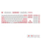 108 Key Light Sublimation PBT Keycaps OEM Profile Keycap Set for Mechanical Gaming Keyboard