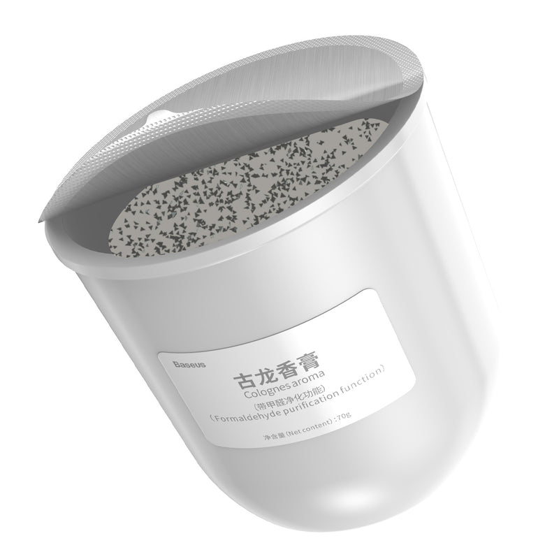 Baseus Car Air Freshener Strong Perfume with Solid Aroma Cup Holder Auto Purifier Air Conditioner Diffuser Remove Formaldehyde