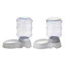 3.8L Large Automatic Pet Food Drink Dispenser Dog Cat Feeder Water Bowl Dish