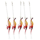 5pcs Fishing Lure fishing spoon Lures bait bass hook carnivorous salmon tro M5J2