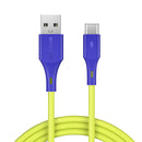3 x BlitzWolf BW-TC14 3A USB Type-C Charging Data Cable Green 3ft/0.91m For Oneplus 6T Xiaomi Mi8 Pocophone f1 S9