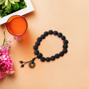 Wooden Buddhist bracelet beaded wrist sandalwood Y7D6