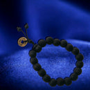 Wooden Buddhist bracelet beaded wrist sandalwood Y7D6