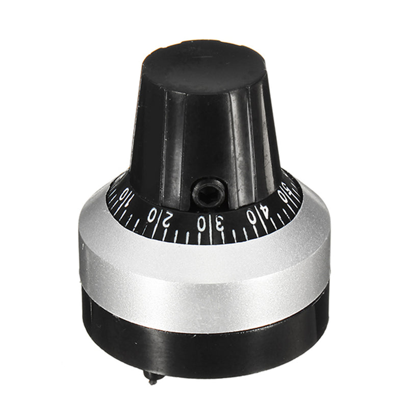 10pcs 3590S RDK-III-6.35 22x25mm 0-9 Precision Multi-Turn Potentiometer Scale Potentiometer Knob