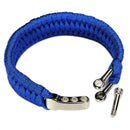 5X( Adjustable Buckle Paracord Survival Parachute Cord Bracelet Buckle WhisB4J9)