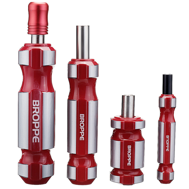 BROPPE Screwdriver Handle Hand Screwdriver Bit Handle 1/4 Inch 4mm DIY Household Repair Tool
