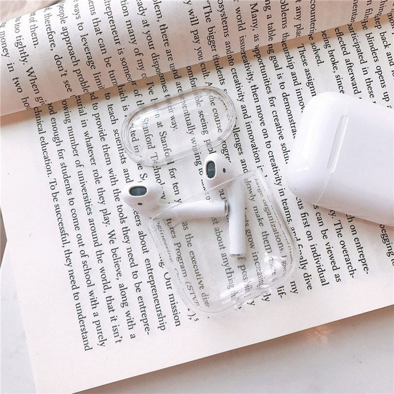 Bakeey Clear Shockproof Earphone Protective Case For Apple AirPods 1 2