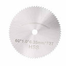 Drillpro 10Pcs HSS Circular Saw Blade Set Cutting Disc Wheel with 3.175 and 6.35mm Mandrels