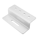 4pcs Solar Panel Mounting Z Brackets Aluminum Alloy Tools Kit for Motorhomes and Yachts