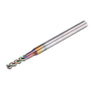 Drillpro 3-10mm DLC Colorful End Mill For Aircraft Aluminum Upgrade Milling Cutter CNC Machine Tool
