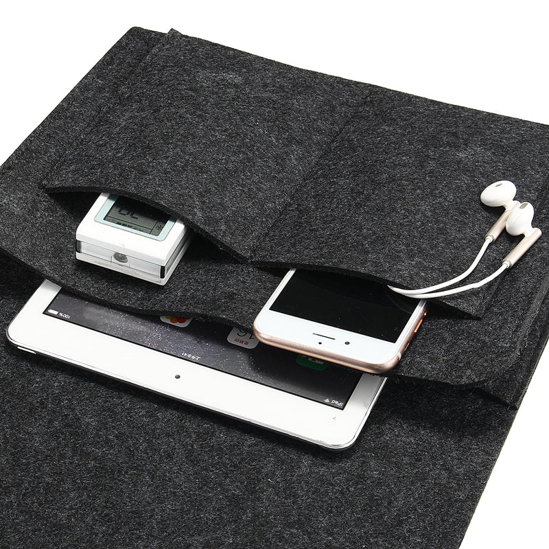 Felt Bedside Caddy Storage Bed Organizer Storage Phone Magazine TV Remote Control Holder Bag
